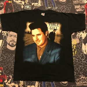 Vintage 90s Vince Gill Tour T-Shirt